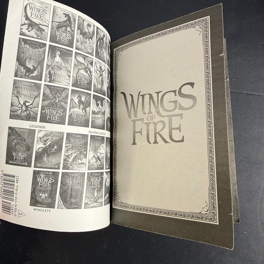 Wings of Fire The Dark Secret Book 4 Tui T Sutherland Paperback Scholastic - Picture 3 of 5